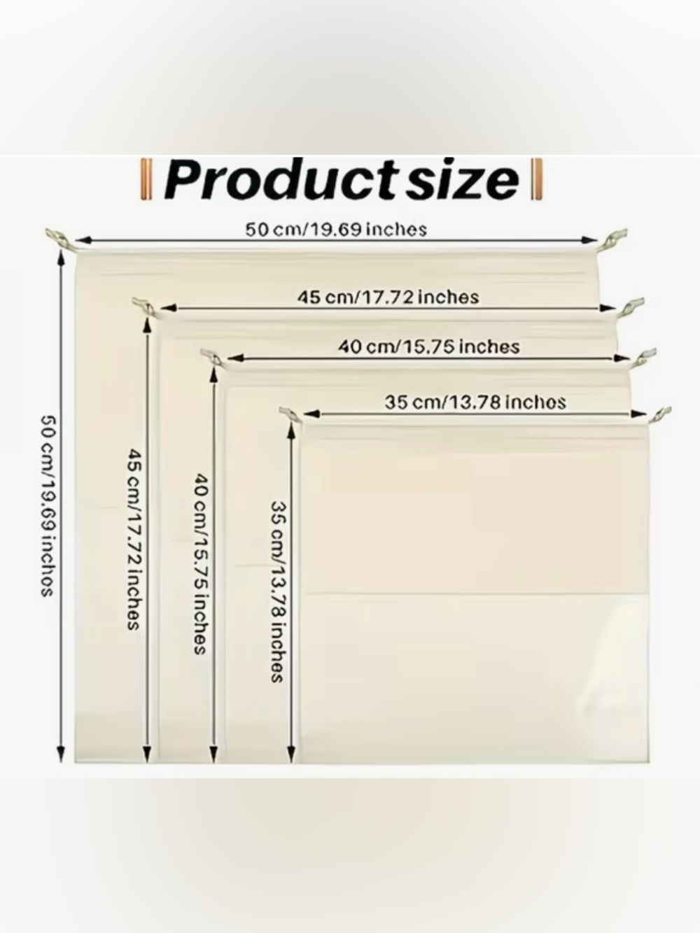 Window Dust Bag - Choose 1 - Picture 3 of 3